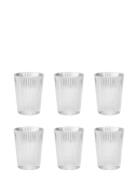 Pilastro Drikkeglas 0.15 L. 6 Stk Clear Home Tableware Glass Drinking ...