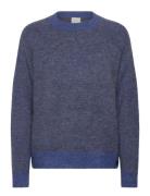 Ihkamara Ls20 Tops Knitwear Jumpers Blue ICHI