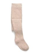 Ribbed Tights Sukkahousut Beige Mango