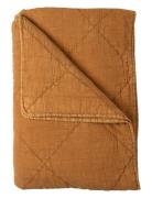 Cotton Throw Home Textiles Cushions & Blankets Blankets & Throws Brown...