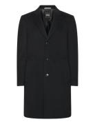 H-Hyde-C-254 Villakangastakki Pitkä Takki Black BOSS