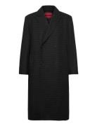 Menci2541 Ohut Pitkä Takki Black HUGO