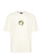 Nylix Tops T-shirts Short-sleeved Cream HUGO BLUE