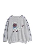 Siamese Sp Sweatshirt Tops Sweat-shirts & Hoodies Sweat-shirts Grey Mi...