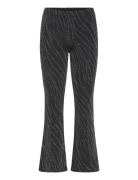 Vmnita Hw Flared Pant Jrs Girl Bottoms Trousers Black Vero Moda Girl