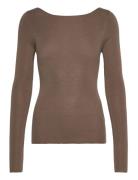 Kathrin Tops Knitwear Jumpers Brown Tiger Of Sweden