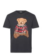 Onsklaus Reg Ss Tee Tops T-shirts Short-sleeved Black ONLY & SONS