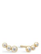Etcetera Earring - Gold Accessories Jewellery Earrings Studs Gold Juli...