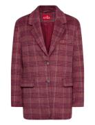 Bosscras Blazer Blazers Single Breasted Blazers Red Cras