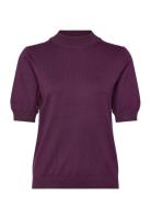 Cwpompeia Tops T-shirts & Tops Short-sleeved Purple Claire Woman