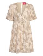 Amiliecras Dress Polvipituinen Mekko Cream Cras