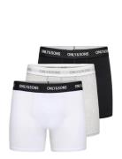 Onsbasic Solid Boxer 3Pack Noos Bokserit Multi/patterned ONLY & SONS