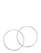 Hoop Basic - Creoles Steel Accessories Jewellery Earrings Hoops Silver...
