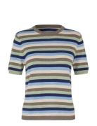 Mirabel Crewneck Tops Knitwear Jumpers Multi/patterned Nué Notes