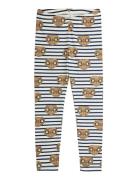 E.t Stripe Aop Leggings Bottoms Leggings Multi/patterned Mini Rodini