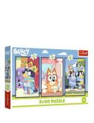 Pappussel Trefl 3X50 Bitar Bluey Family Toys Puzzles And Games Puzzles...