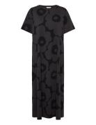 Pisteinen Unikko Maksimekko Juhlamekko Grey Marimekko