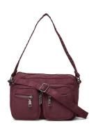 Celina Bag Bags Top Handle Bags Burgundy Noella