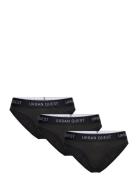 The Bamboo 3-Pack Bikini Brief Alushousut Brief Tangat Black URBAN QUE...