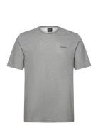 Chest Logo Interlock T-Shirt Tops T-shirts Short-sleeved Grey Lyle & S...