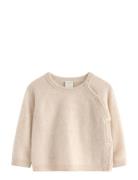 Cardigan I Kashmir Tops Knitwear Cardigans Cream Lindex