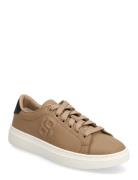 Kieran_Tenn_Althfbb Matalavartiset Sneakerit Tennarit Beige BOSS