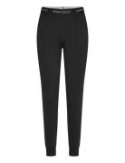 Women Bamboo Sweatpants Pyjamahousut Olohousut Black URBAN QUEST