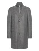 H-Hyde-J-Bib-Pad-254 Villakangastakki Pitkä Takki Grey BOSS