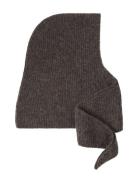 Scarf Hood Petra Accessories Headwear Beanies Brown Lindex