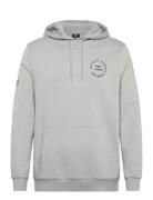 Hmllgc Loyalty Hoodie Sport Sweat-shirts & Hoodies Hoodies Grey Hummel